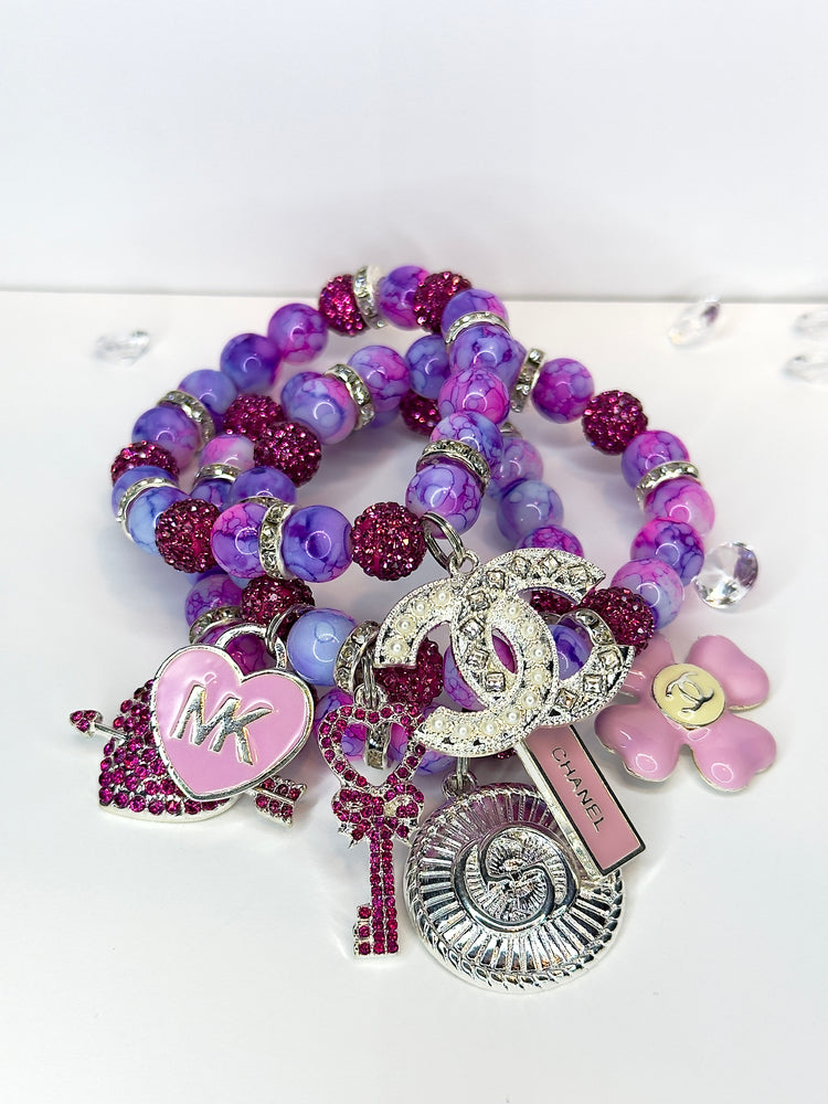 Beaded Charm Bracelets – Charmed Up By Kae