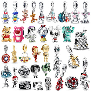 Marvel 925 Sterling Silver Charms (Exclusive)