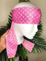 Pink LV Headwrap